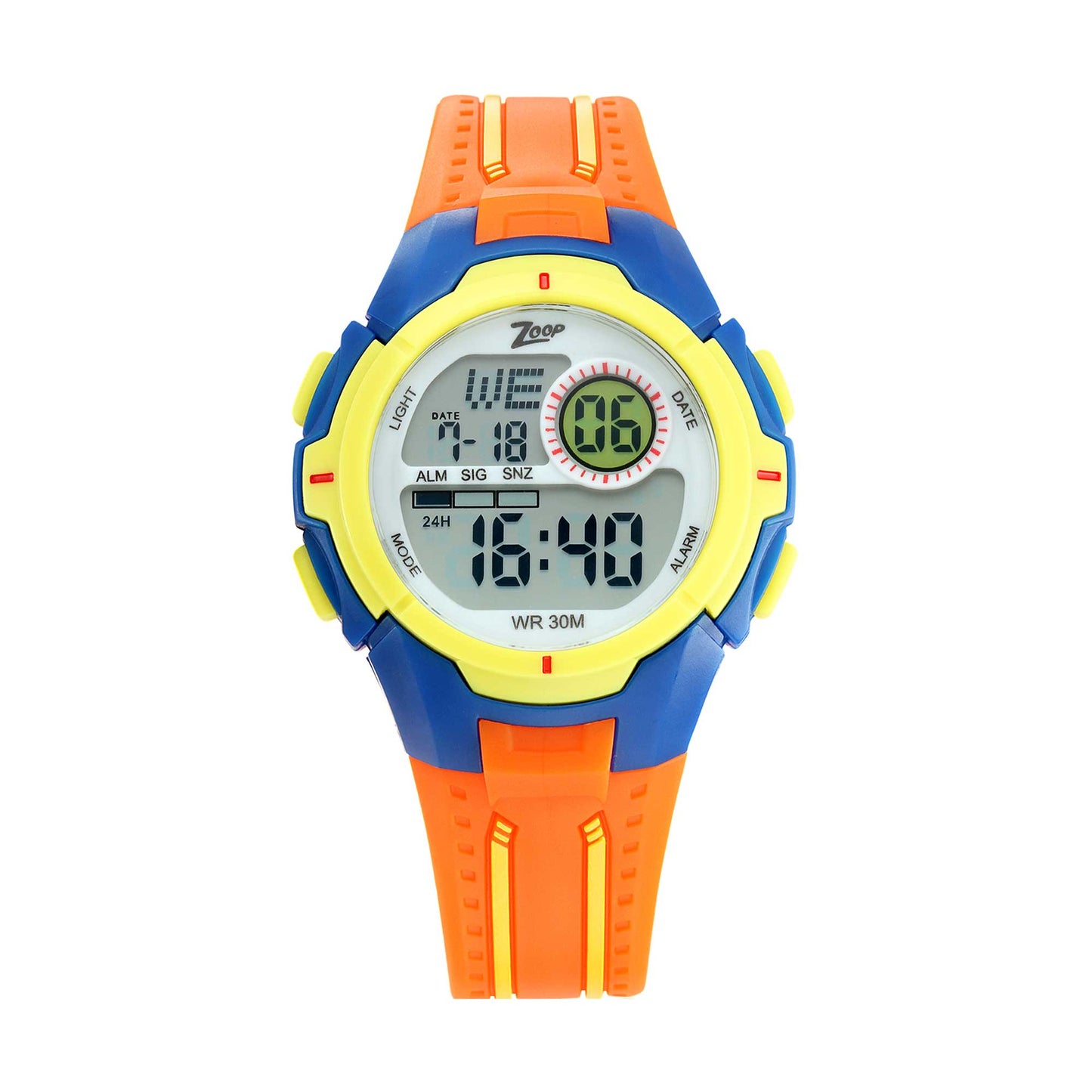 Zoop By Titan DigitalDigital Dial PU Strap Watch for Kids