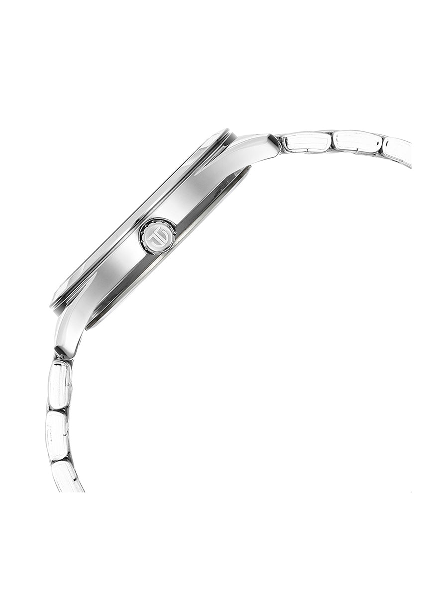 Titan Quartz Analog Anthracite Dial Stainless Steel Strap Watch for Men