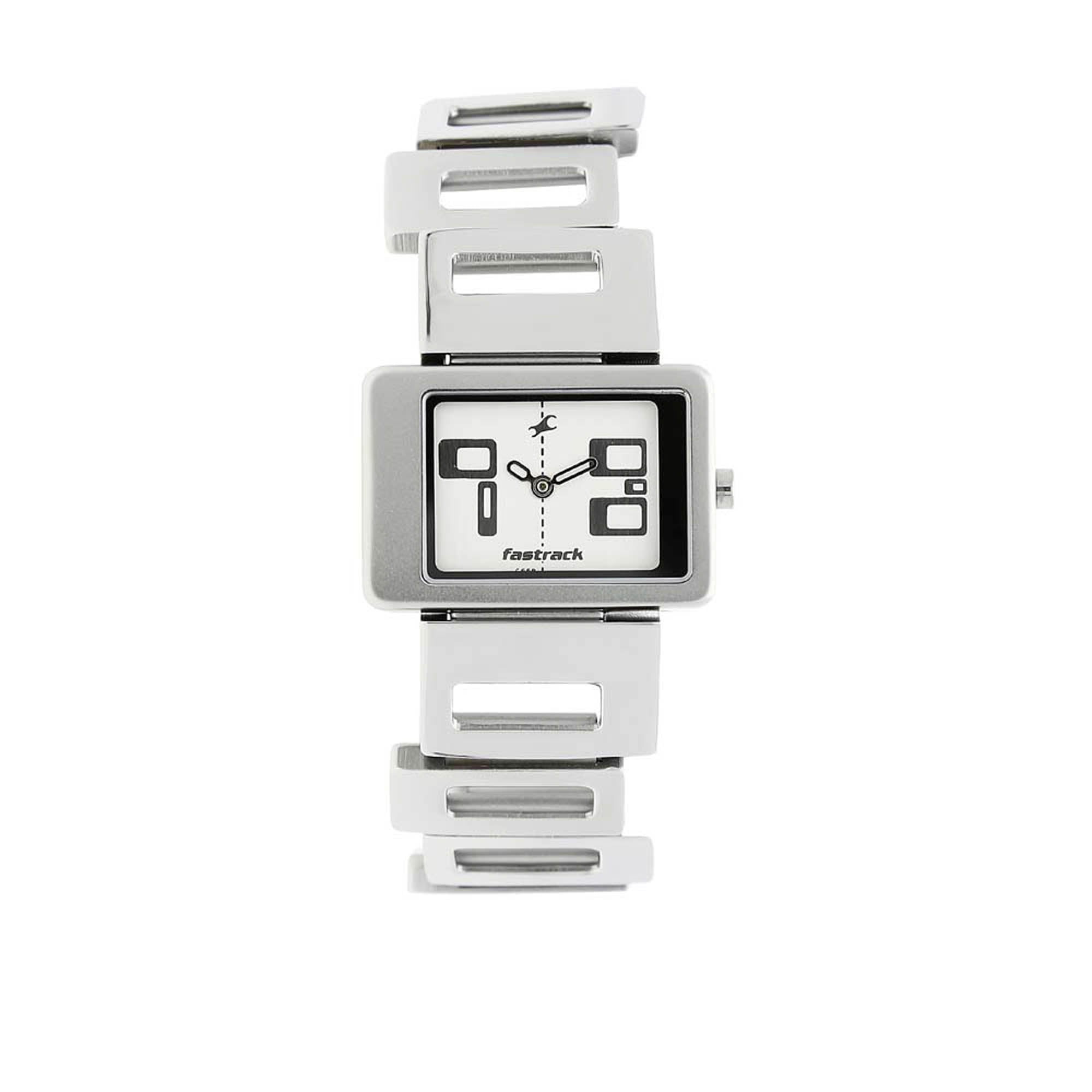 Fastrack metal strap sales
