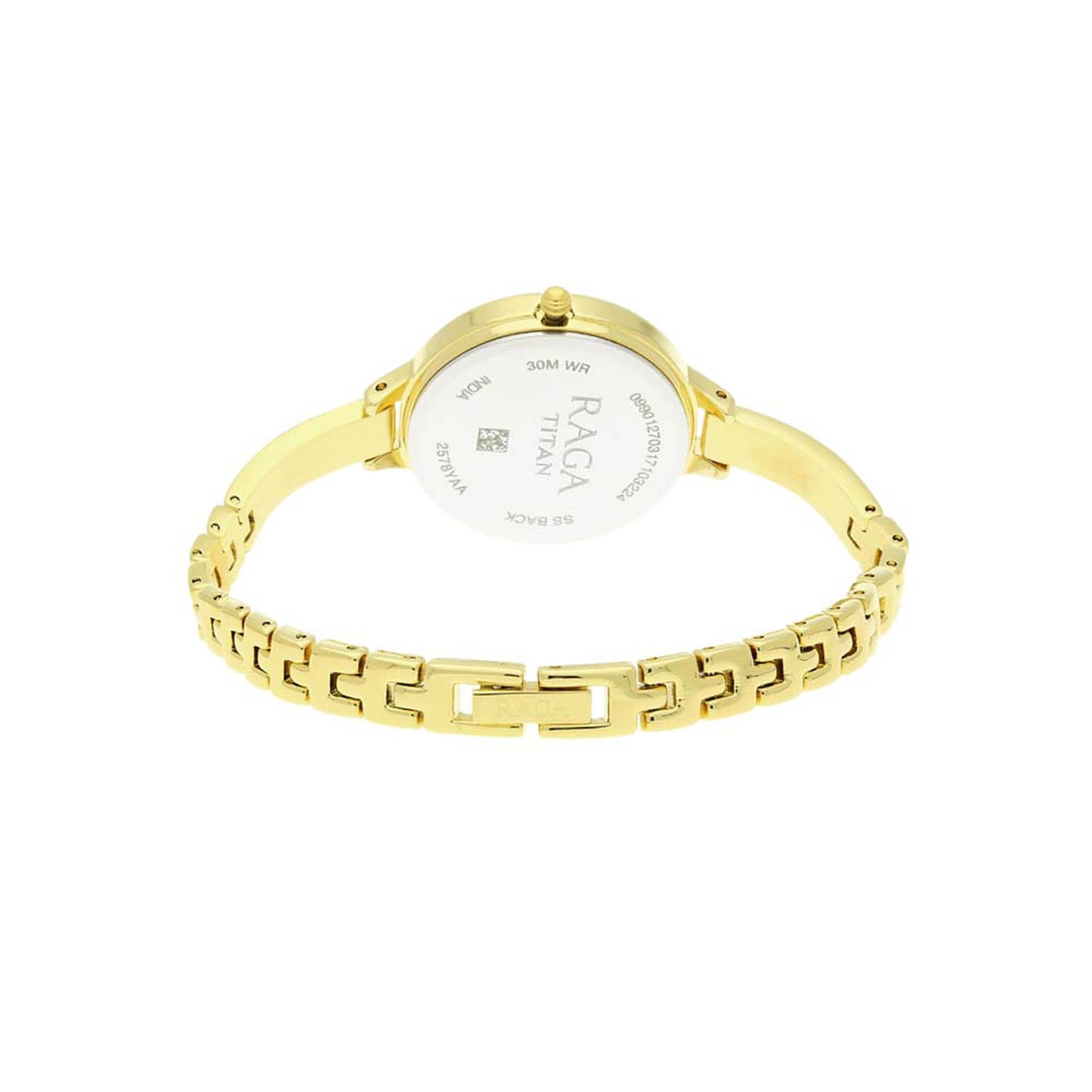 Titan Raga Viva Champagne Dial Analog Strap watch for Women