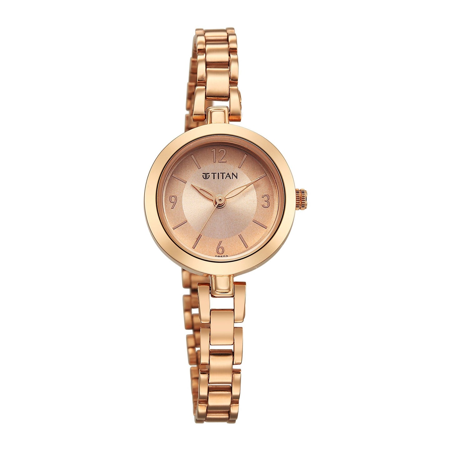 rose gold wrist watch for women