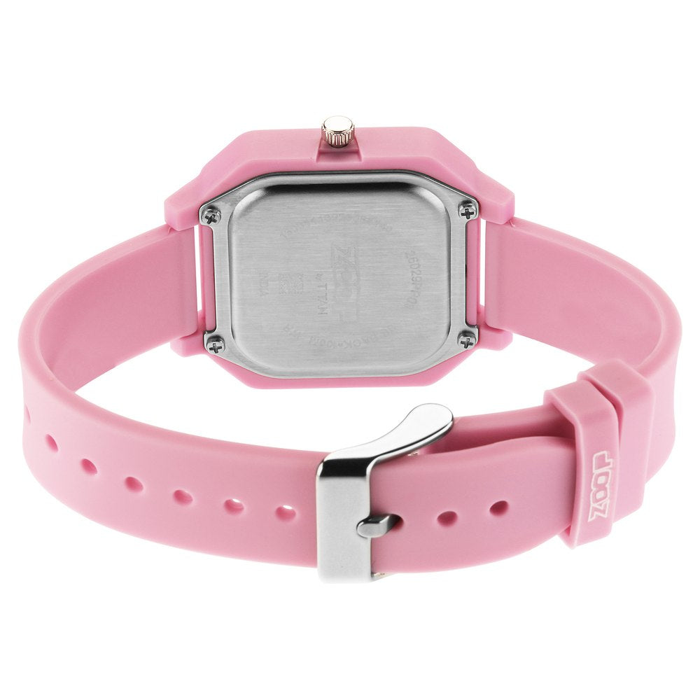 Zoop Fashion Quartz Analog Purple Dial Silicone Strap Watch for Unisex