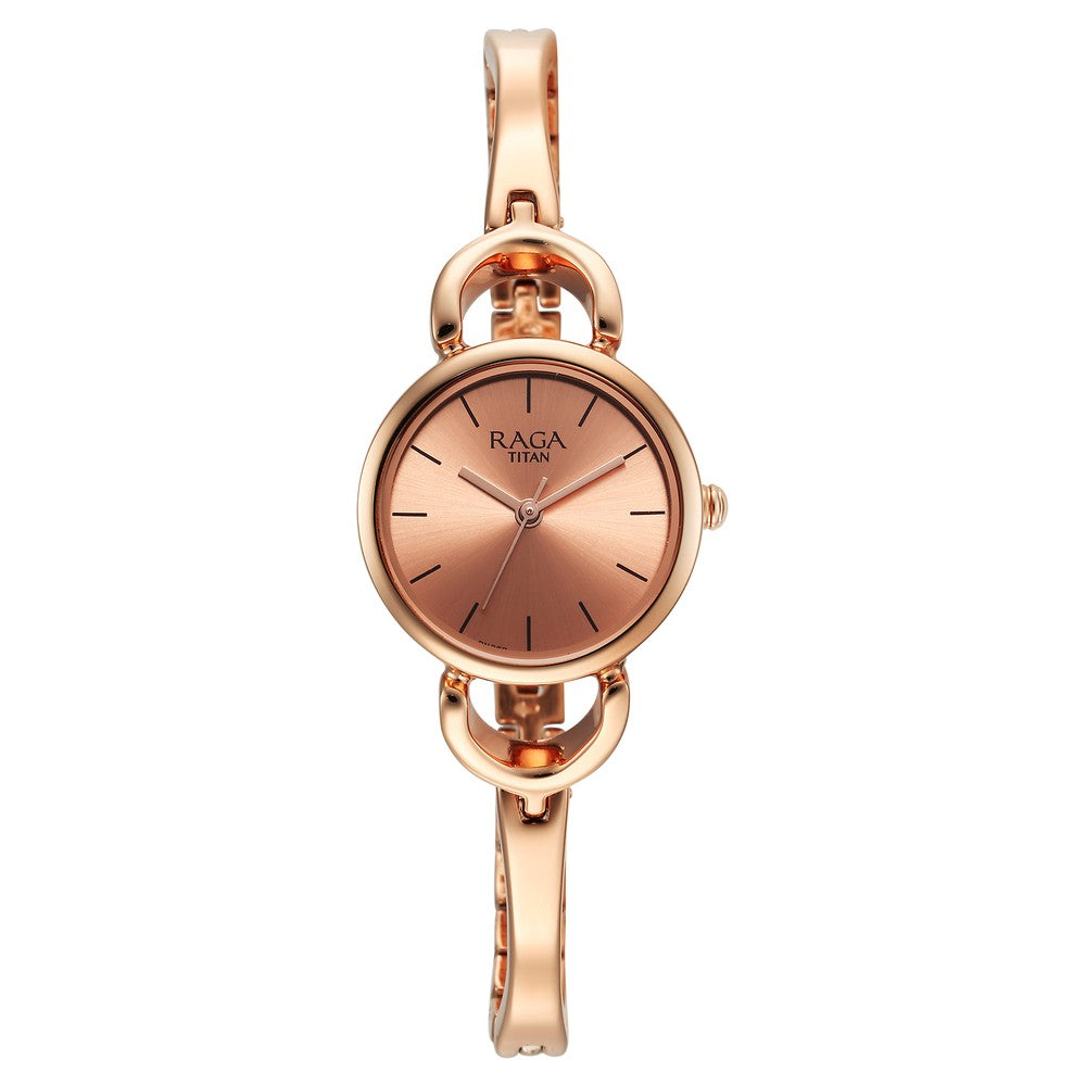 Titan Raga Rose Gold Dial Watch for Women – Nepal Trade Network