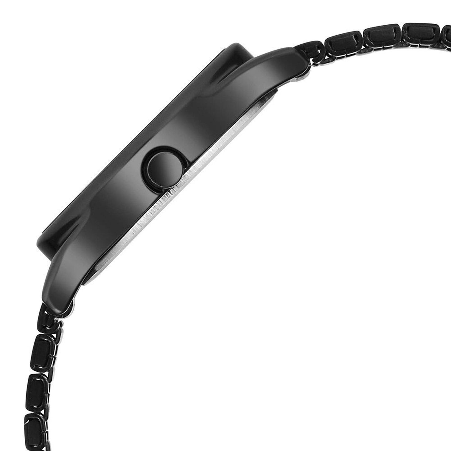 Titan Karishma Quartz Analog Blue Dial Black Stainless Steel Strap Watch For Women(2759NM01)