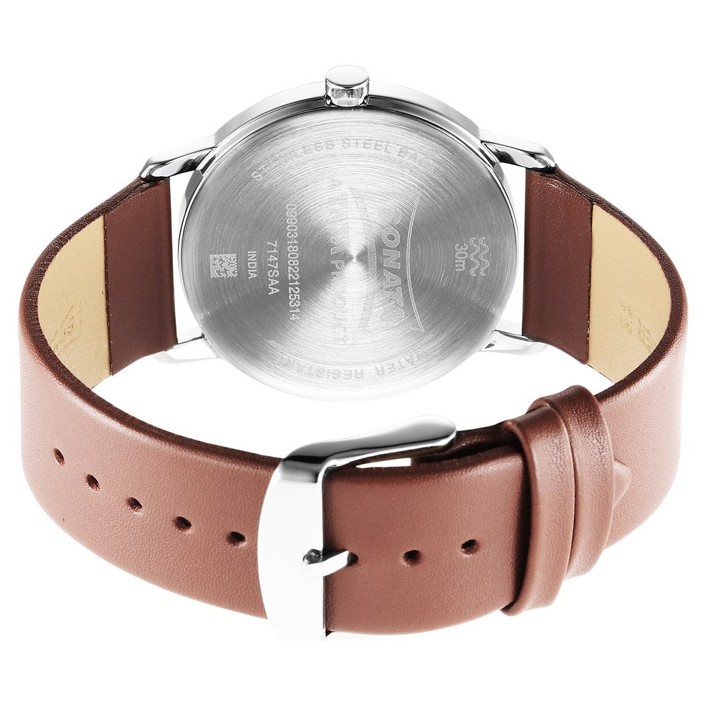 Sleek Green Dial Analog Watch for Men