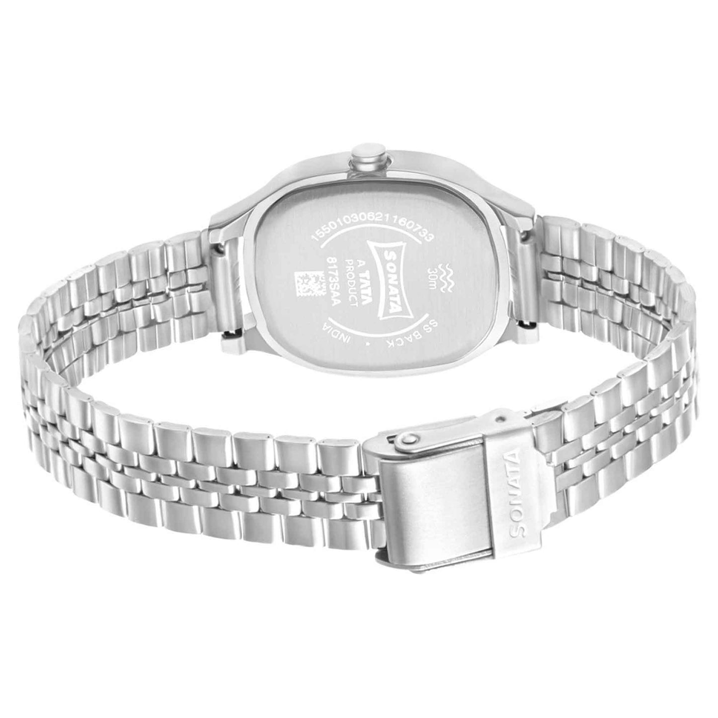 Linnea Silver Dial Silver Stainless Steel Strap Watch