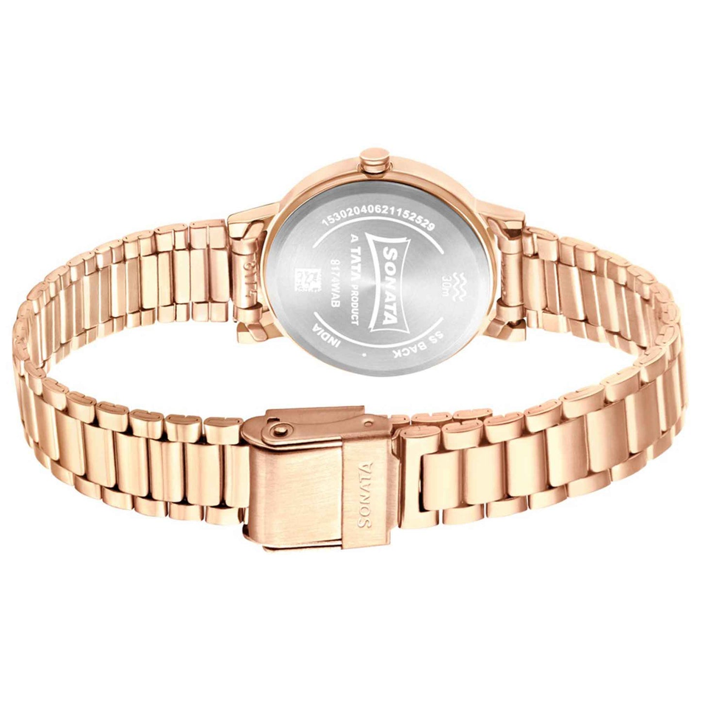 Sonata Linnea Silver Dial Women Watch With Stainless Steel Strap