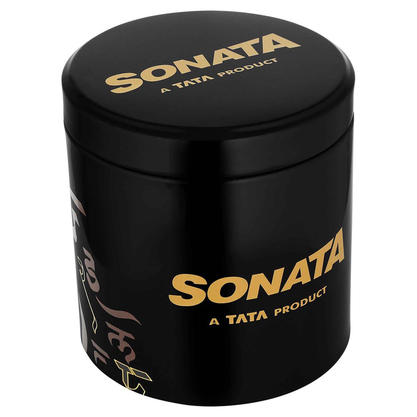 Sonata Silver Hindi Calligraphy Dial Leather Strap Analog Watch For Women