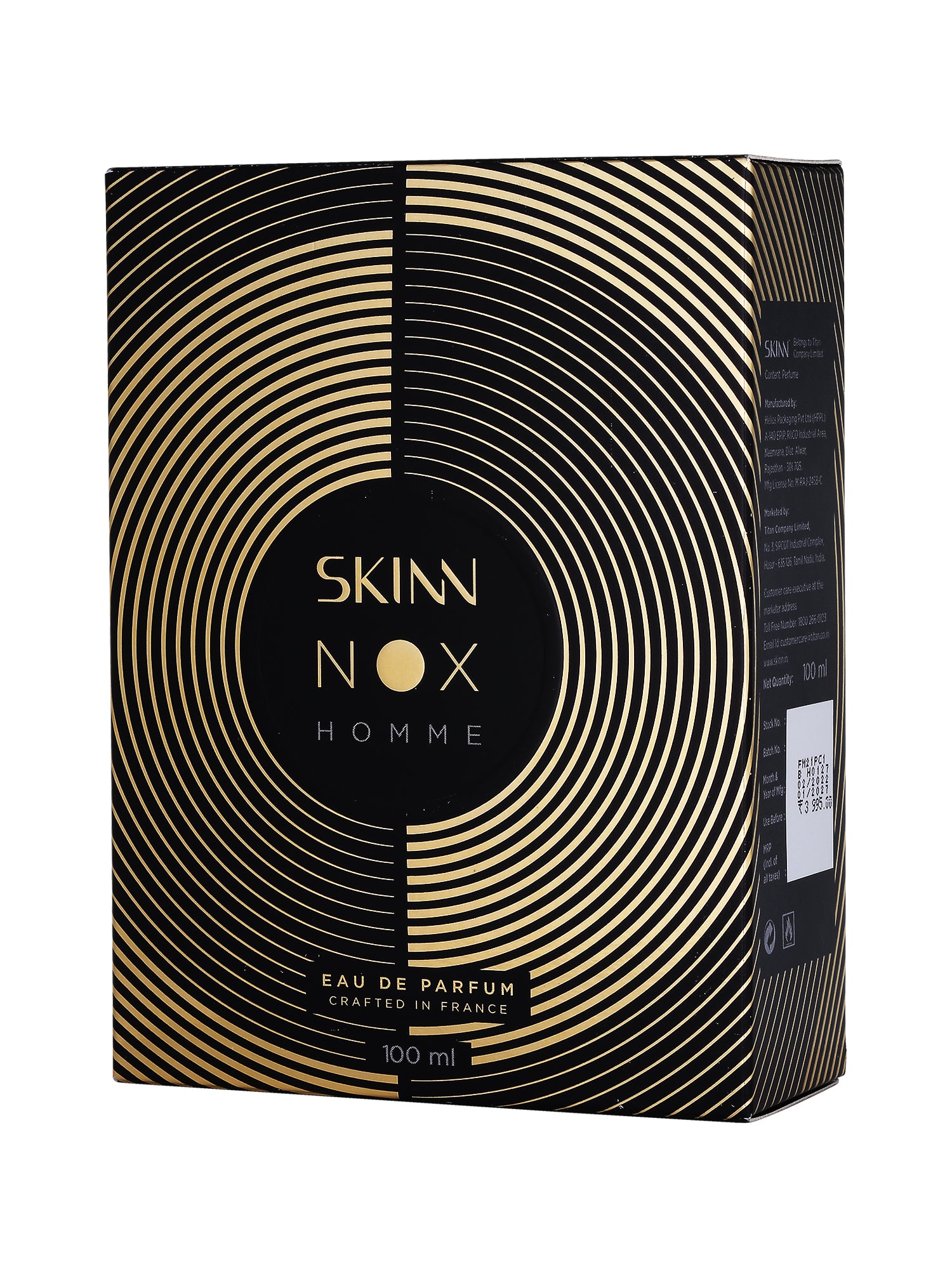 Skinn By Titan Nox Pour Homme Eau De Parfum(100ml) FM21PC1