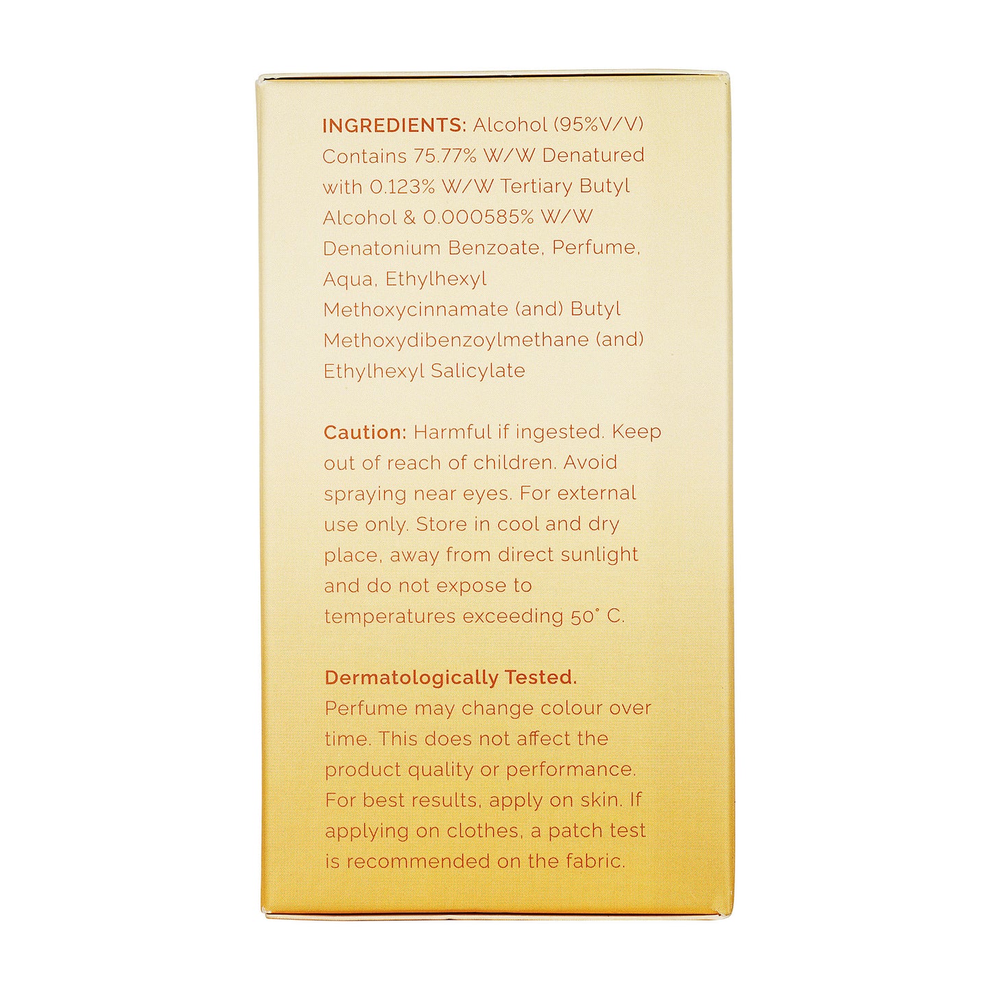 Skinn 24Seven Caramel 100 ml Eau De Parfum