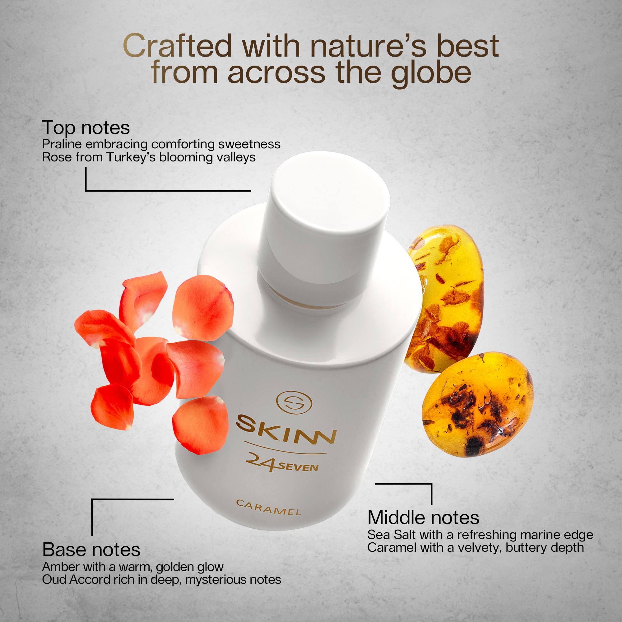 Skinn 24Seven Caramel 100 ml Eau De Parfum