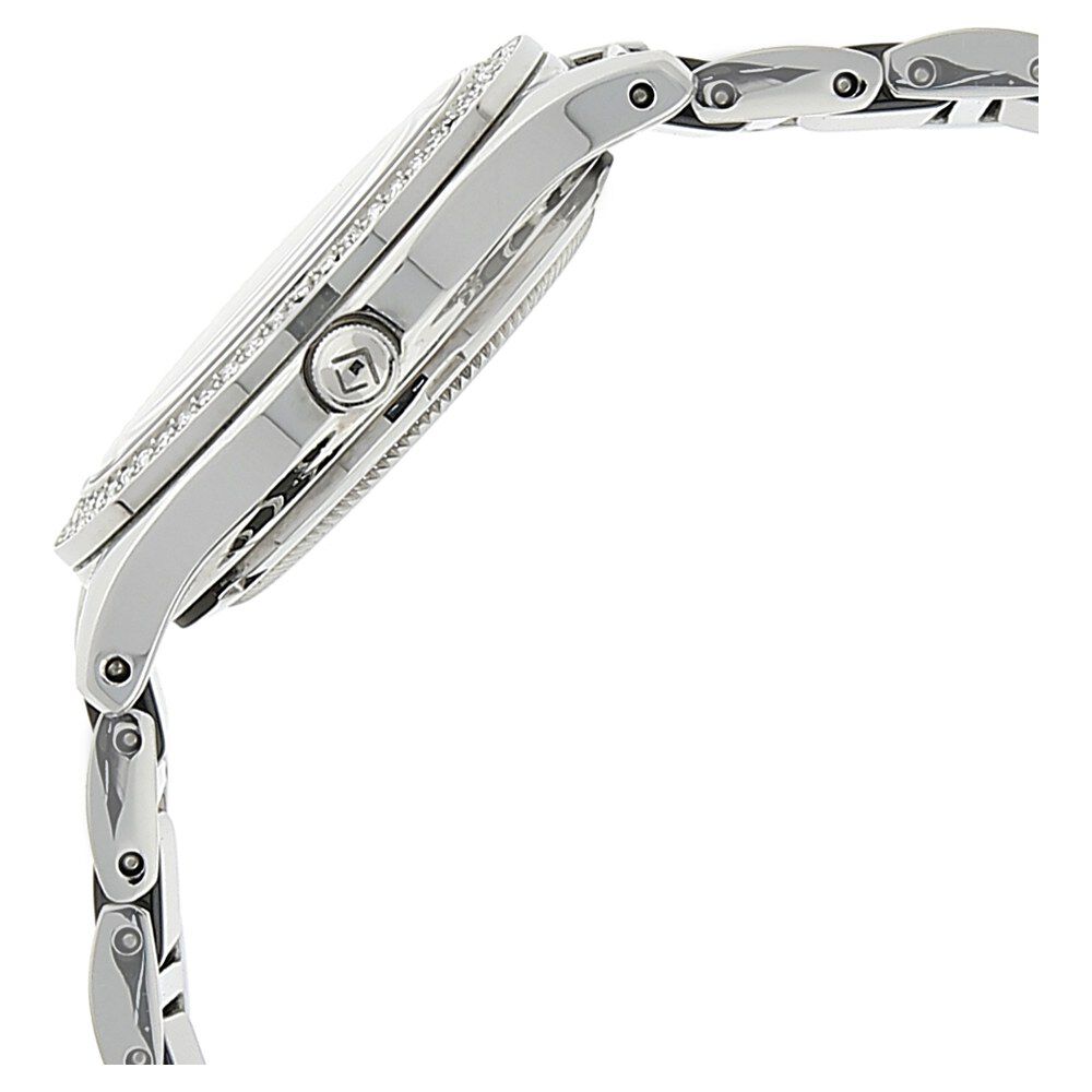 Xylys Quartz Analog with Date Black Dial Stainless Steel & Ceramic Strap Watch for Women