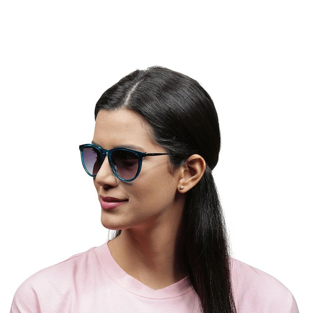 Grey Round Women Sunglasses