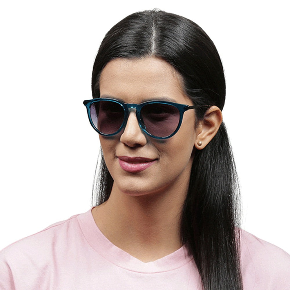 Grey Round Women Sunglasses