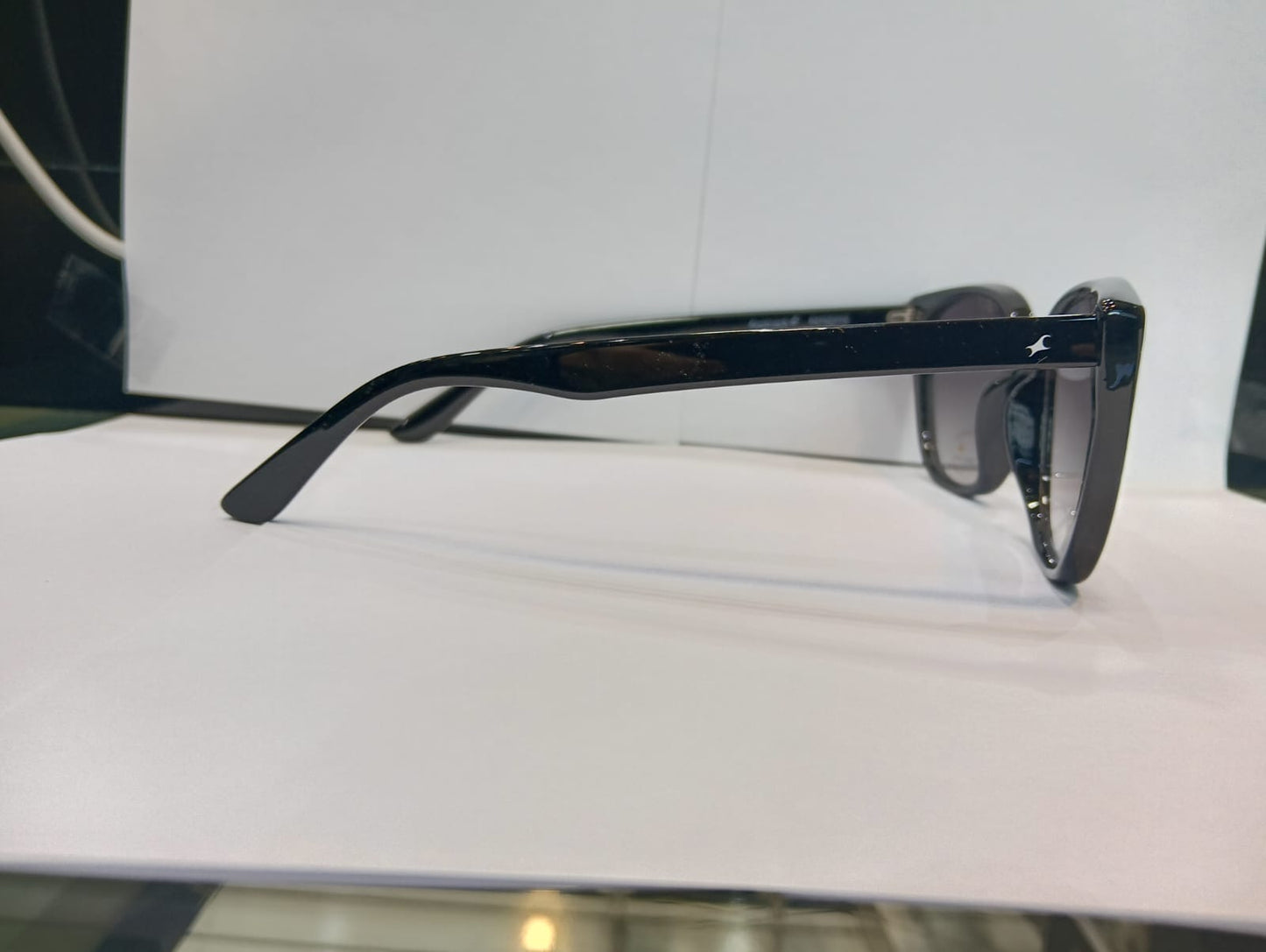 Black CAT EYE Women Sunglasses P473GY1V