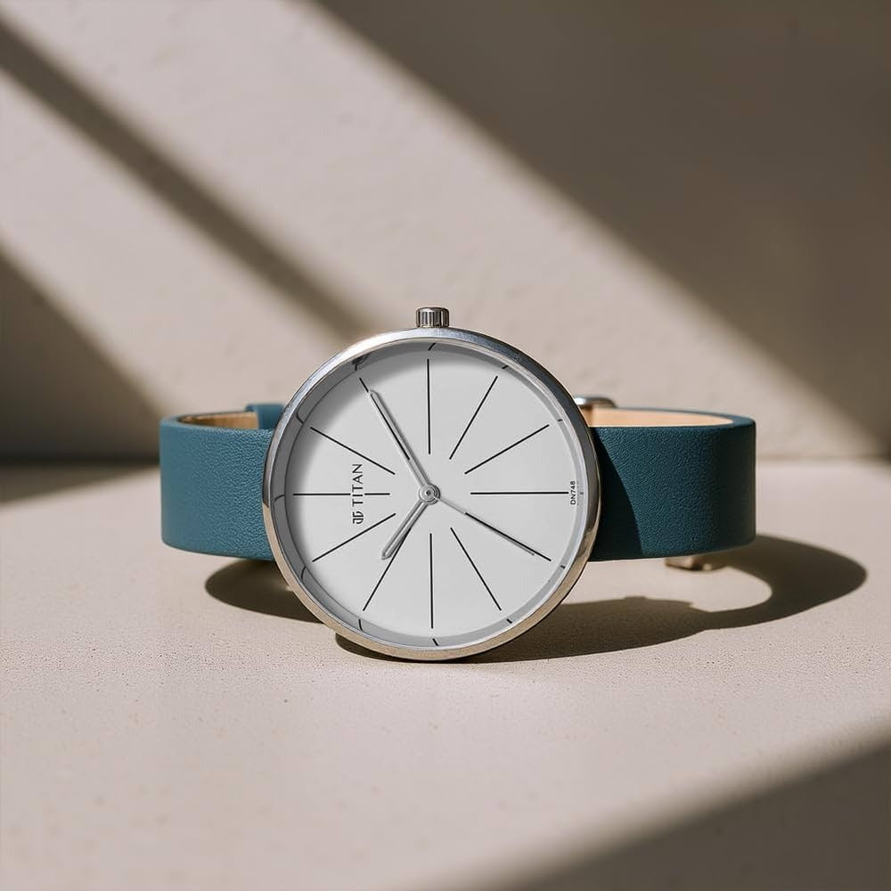 Titan Purple Stackables Ph-2 Case Material Stainless Steel ShapeRound Women Watch (2718SL01)