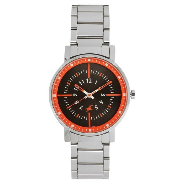 Fastrack Varsity Quartz Analog Blue Dial Stainless Steel Strap Watch for Girls
