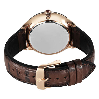 Titan Luna Sun Moon Phase in Seinna Brown - Stellar Edition