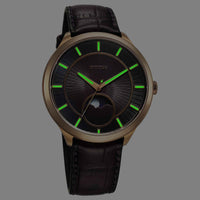 Titan Stellar Caelum Sun Moon Purple Sub-Dial Watch