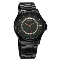 Titan Mens Karishma Strap Material Stainless Steel Dial Colour Green 10038NM01
