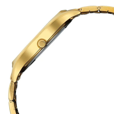 Titan Black Dial Gold Metal Strap Analog with Day Date Watch for Men