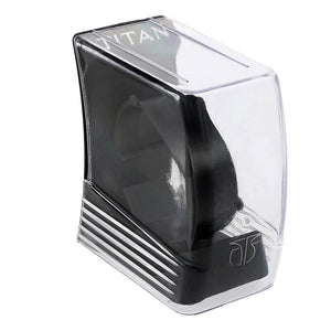 Titan Champagne Dial Analog Day and Date Leather Strap watch for Men