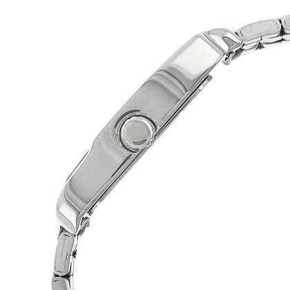 Titan Quartz Analog White Dial Stainless Steel Strap Watch for Men