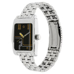 Titan Quartz Analog Black Dial Metal Strap Watch for Men