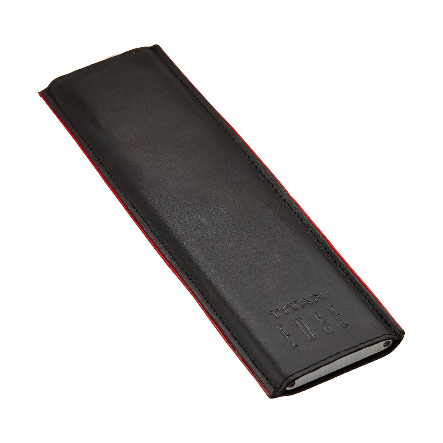 Edge Black Dial Leather Strap Watch 1595NL03