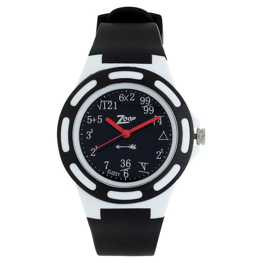 Zoop By Titan Quartz Analog Black Dial PU Strap Watch for Kids