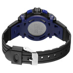 Zoop Quartz Analog Digital Black Dial Black Plastic Strap Watch for Kids