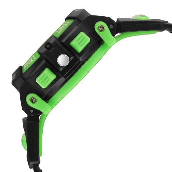 Zoop Quartz Analog Digital Black Dial Black Plastic Strap Watch for Kids