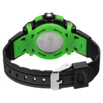 Zoop Quartz Analog Digital Black Dial Black Plastic Strap Watch for Kids