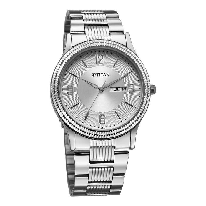 silver wrist watch for men
