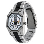 Titan Quartz Multifunction White Dial Stainless Steel Strap Watch for Men