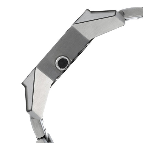 Titan Quartz Multifunction White Dial Stainless Steel Strap Watch for Men