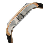 Titan Quartz Analog Moonphase White Dial Leather Strap Watch for Men