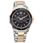 Titan Regalia Premium Blue Dial Quartz Multifunction Stainless Steel Strap watch for Men