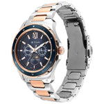 Titan Regalia Premium Blue Dial Quartz Multifunction Stainless Steel Strap watch for Men