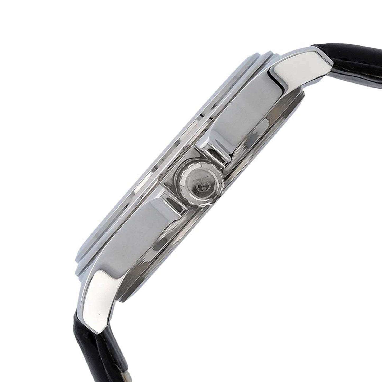 Titan Quartz Multifunction Anthracite Dial Leather Strap watch for Men