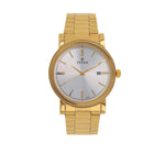 Titan Quartz Analog with Date Silver Dial Stainless Steel Strap Watch for Men