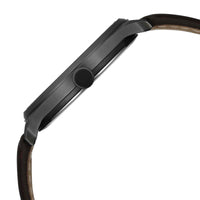 Titan Neo Economy IV Strap Material Leather Dial Colour Brown 1802QL02