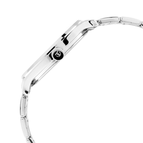 Titan Workwear Beige Dial Analog Metal Strap Watch for Men