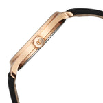 Titan Neo Economy Quartz Alog with Date Silver Dial Black Leather Strap Watch For Men