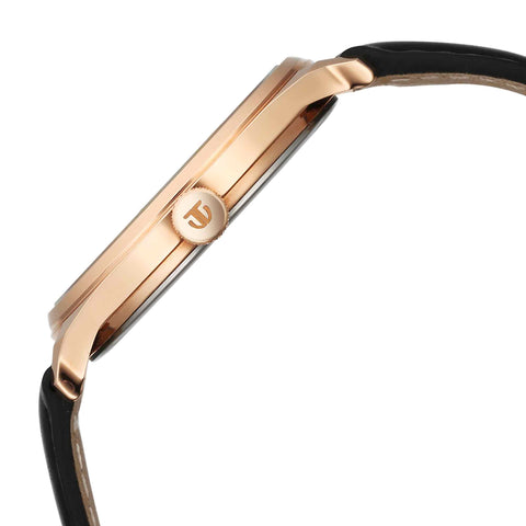 Titan Neo Economy Quartz Alog with Date Silver Dial Black Leather Strap Watch For Men