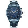 Titan Neo Splash Quartz Analog with Date Blue Dial Blue Stainless Steel Strap Watch For Men