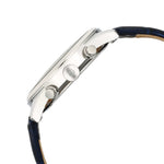 Titan Regalia Opulent Quartz Analog with Day and Date Blue Dial Blue Leather Strap Watch for Men