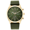 Titan Neo Splash Green Dial Quartz Analog with Date Fabric Strap watch for Men