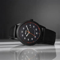 Titan Tuners Strap Material Leather Dial Colour Black 1806NL05