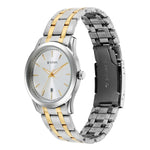 Titan Silver White Dial Alog Watch for Men